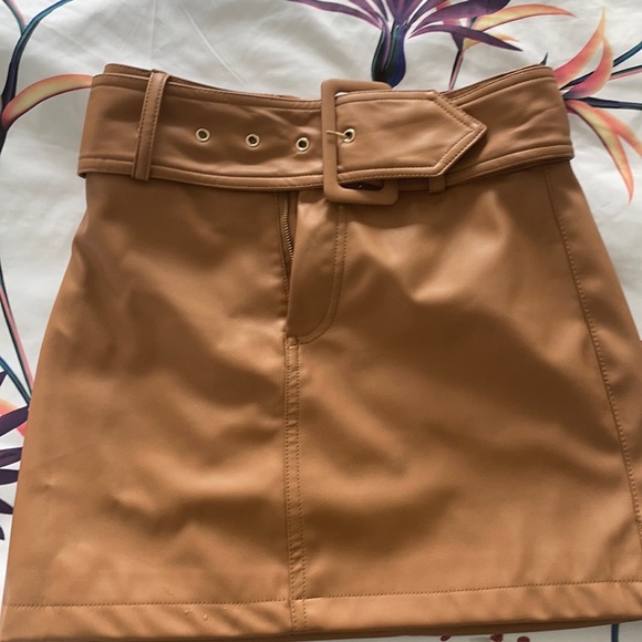 Cutest Pleather Skirt